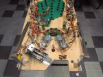 132
Playfield wiring is now  complete  until the topside is  finished.