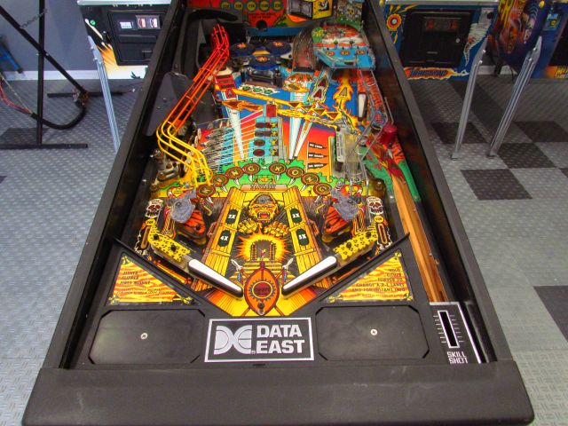 18
Playfield  has full Mylar that  was installed after it started to wear so this will be a tough one to deal with on any level