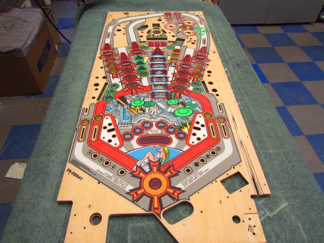 54
Playfield has been corrected and cleared.Corrections were  enlarging and lengthening the shooter lane to the correct factory