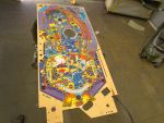 143
Playfield is sanded once again.