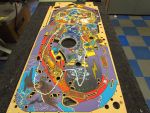 163
Playfield is sanded and ready to polish.