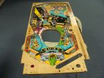 15
 Playfield stripped bare topside.