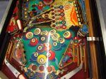 10
Playfield looks  very  strange.I  suspect it  is an overlay which is  really  just a  big  sticker  placed over a worn out  