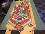 109
Playfield is sanded and ready to polish.