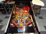 145
Playfield is  in the cabinet and mostly  built  just a ramp and wireform  plus some minor details away from completion.