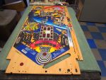 29
Playfield is sanded and  ready to polish.