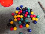95
The old gumballs are  kind of cheap looking.I prefer glass  ones for my projects typically.